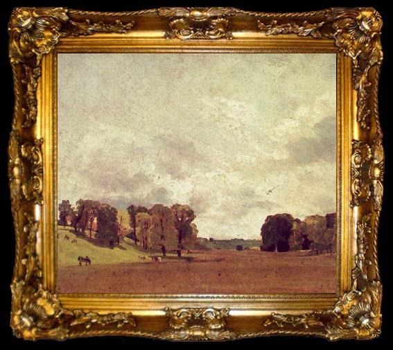framed  John Constable Blick auf Epsom, ta009-2